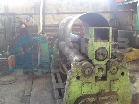 Производство обечаек деаэраторов, фильтров и барабанов