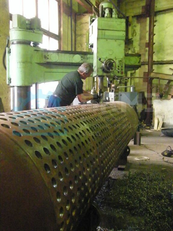 Производство барабанов паровых котлов