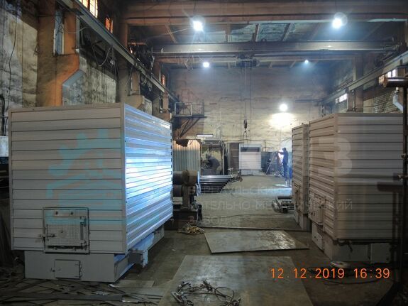 Производство водогрейных котлов отопления серии КВр