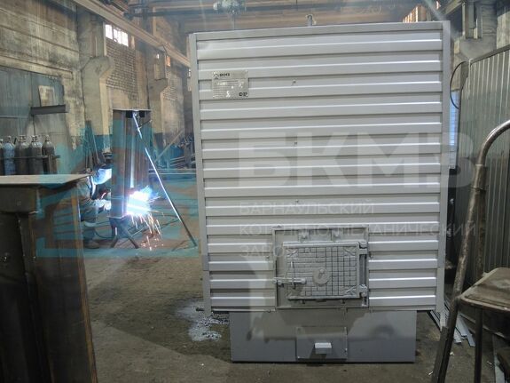 Производство водогрейных котлов отопления серии КВр